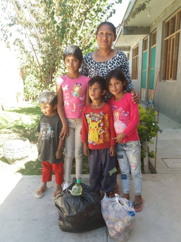 Church gathering Bolivia